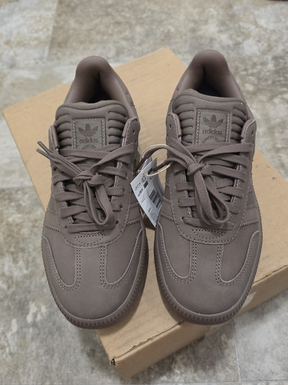 Adidas Originals Samba XLG "Triple Brown" - Women's 8.5 / Men's 7.5 - NWOB - Picture 3 of 8
